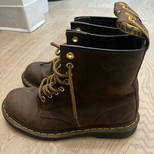 Dr. Martens Brown Lace Up Boots